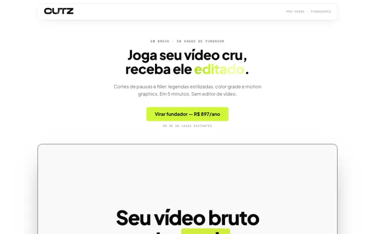 Cutz homepage